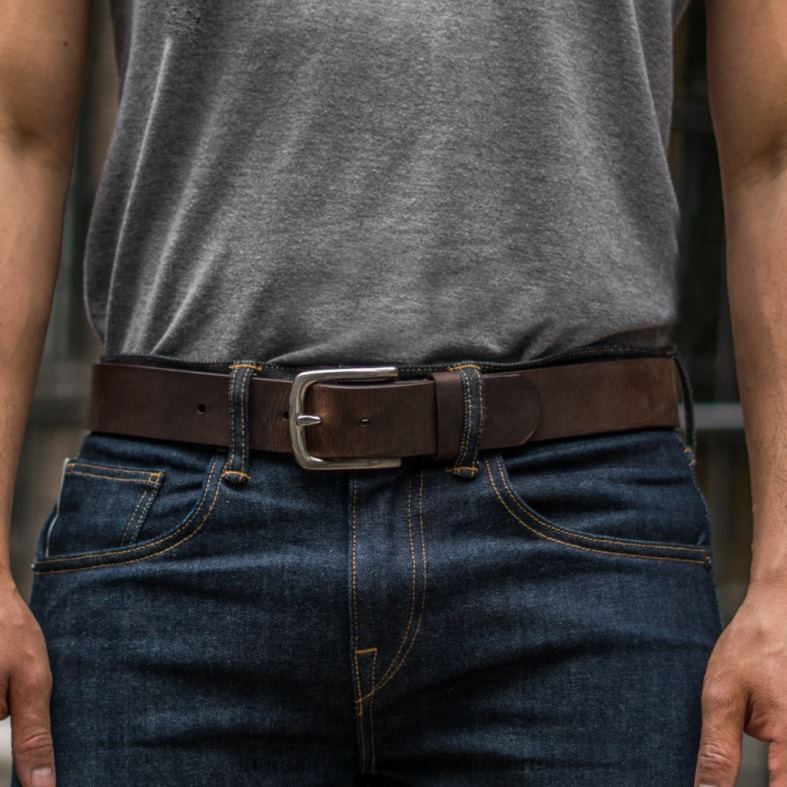 Accessories Arizona Adobe Thursday Boots Men Heritage Leather Belt J4B0D179