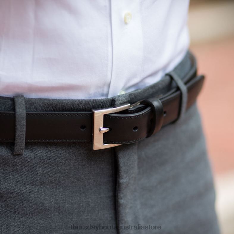 Accessories Black Thursday Boots Men Classic Leather Belt J4B0D162