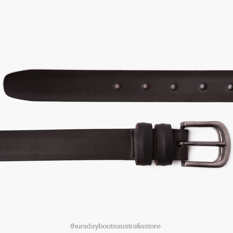 Accessories Black Thursday Boots Men Refined Leather Belt J4B0D262