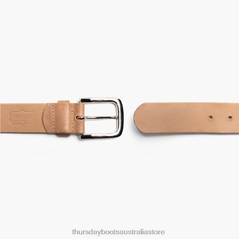 Accessories Natural Vachetta Thursday Boots Men Heritage Leather Belt J4B0D185