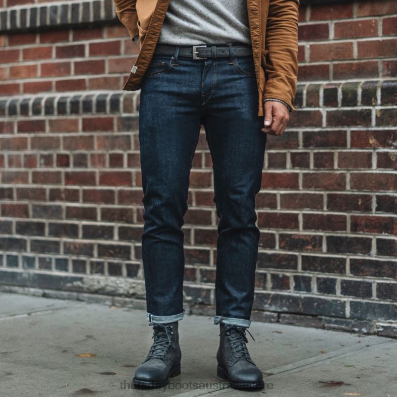 Accessories Shadow Grey Thursday Boots Men Classic Leather Belt J4B0D173