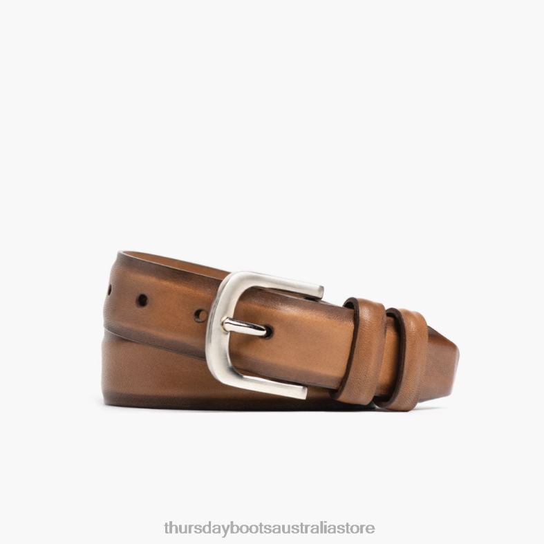 Accessories Toffee Thursday Boots Men Refined Leather Belt J4B0D266