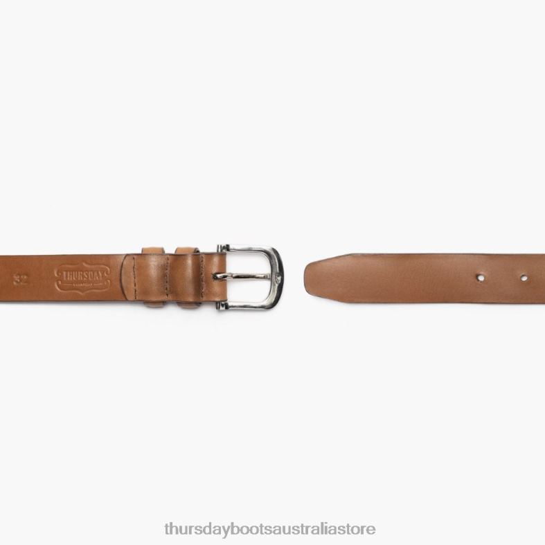 Accessories Toffee Thursday Boots Men Refined Leather Belt J4B0D266