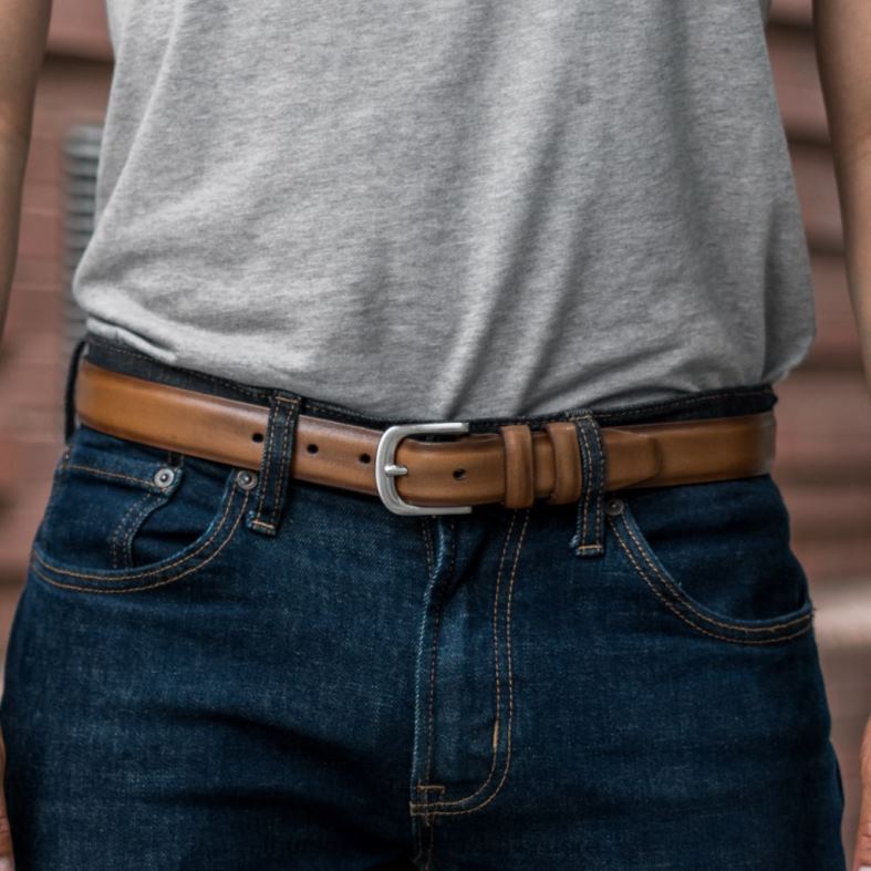 Accessories Toffee Thursday Boots Men Refined Leather Belt J4B0D266