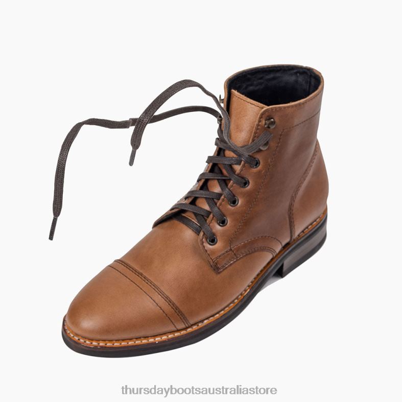 Accessories Brown Thursday Boots Men Flat Waxed Cotton Laces J4B0D288