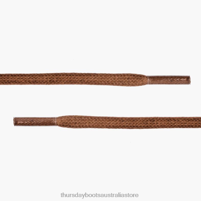 Accessories Light Brown Thursday Boots Men Flat Waxed Cotton Laces J4B0D300