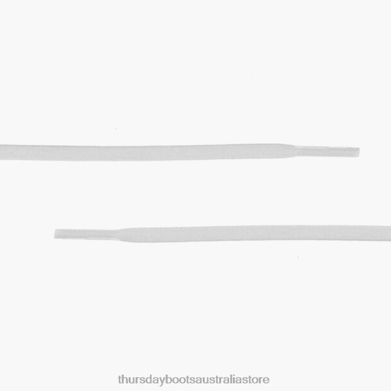 Accessories White Thursday Boots Men Flat Waxed Cotton Laces J4B0D298