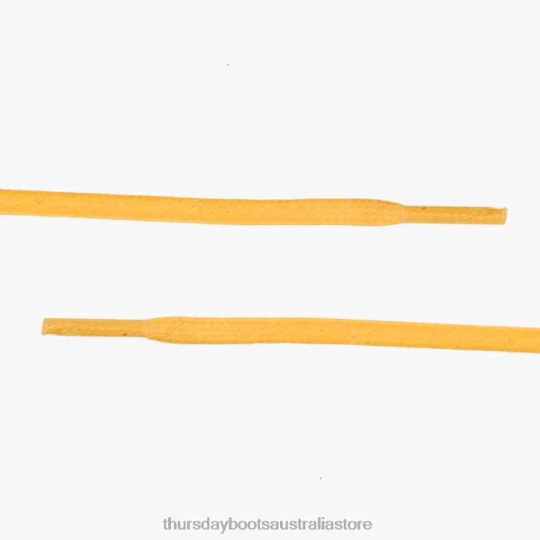 Accessories Yellow Thursday Boots Men Flat Waxed Cotton Laces J4B0D299