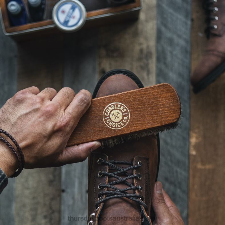 Accessories Brown Thursday Boots Men Cobbler\'s Choice Premium Shoe Brush J4B0D193