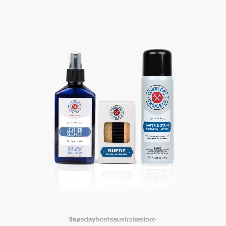 Accessories Fashion Thursday Boots Men Cobbler's Choice Suede Kit J4B0D189