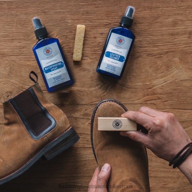 Accessories Fashion Thursday Boots Men Cobbler\'s Choice Suede Kit J4B0D189