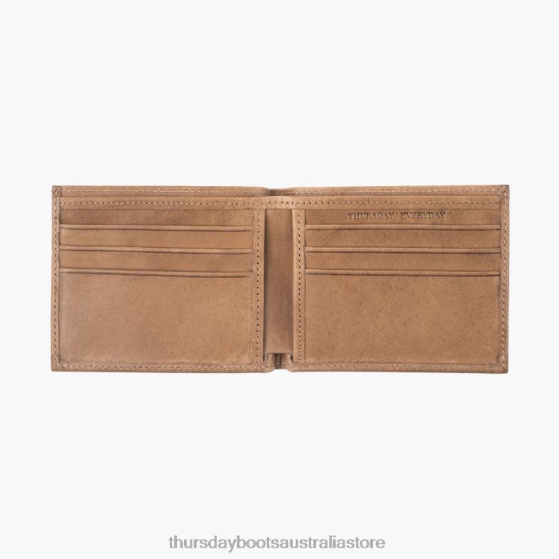 Accessories Natural Vachetta Thursday Boots Men Bifold Wallet J4B0D277