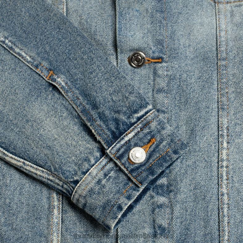 Clothes Washed Indigo Thursday Boots Men Denim Trucker Jacket J4B0D230