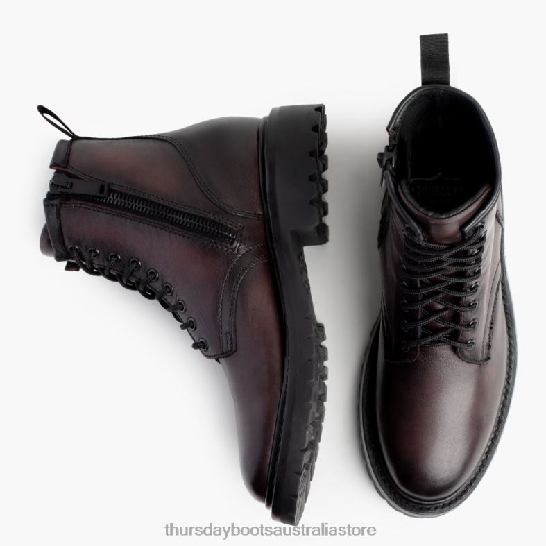 Shoes Black Cherry Thursday Boots Men Stomper J4B0D56