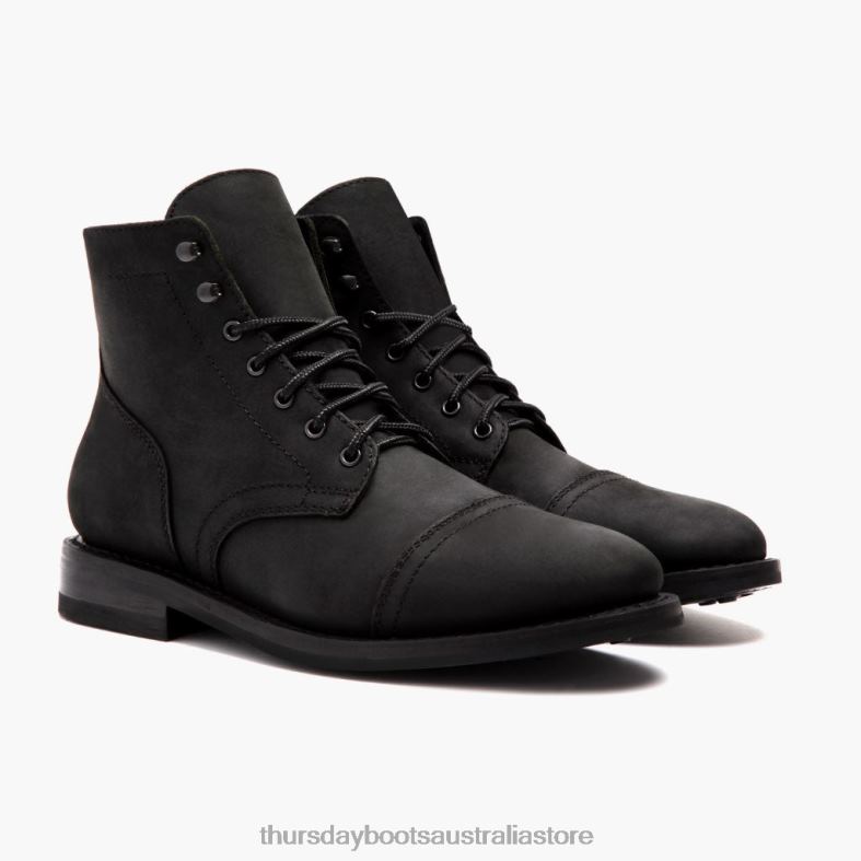 Shoes Black Matte Thursday Boots Men Captain J4B0D2