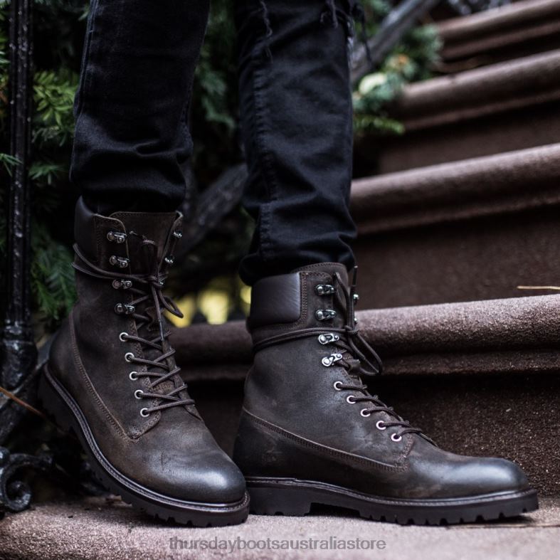 Shoes Dark Olive Suede Thursday Boots Men Explorer J4B0D85