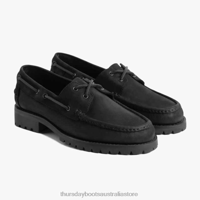 Shoes Black Matte Thursday Boots Men Handsewn Loafer J4B0D227