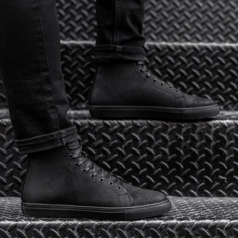 Shoes Black Matte Thursday Boots Men Premier High Top J4B0D135