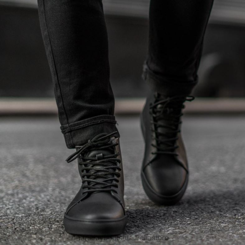 Shoes Black Vachetta Thursday Boots Men Premier High Top J4B0D139