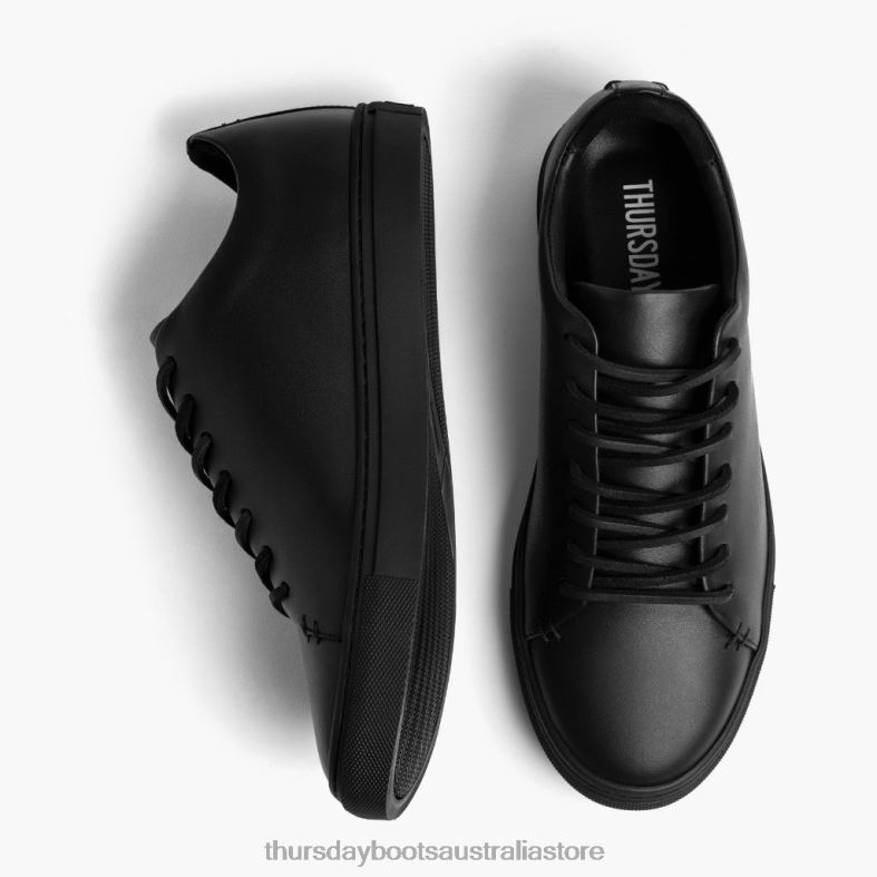 Shoes Black Vachetta Thursday Boots Men Premier Low Top J4B0D126