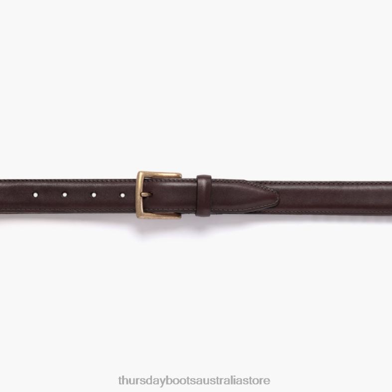 Accessories Brown Thursday Boots Women Classic Leather Belt J4B0D469