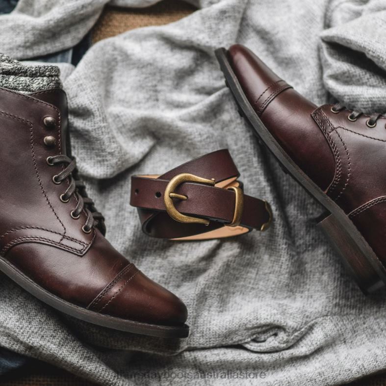 Accessories Brown Thursday Boots Women Western Leather Belt J4B0D472