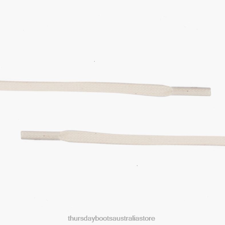 Accessories Cream Thursday Boots Women Flat Waxed Cotton Laces J4B0D549