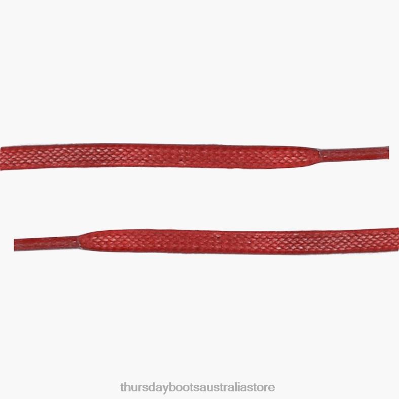 Accessories Red Thursday Boots Women Flat Waxed Cotton Laces J4B0D546