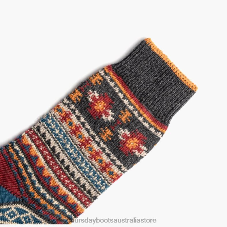 Accessories Fumes Thursday Boots Women Sodello Southern Sun Sock J4B0D511