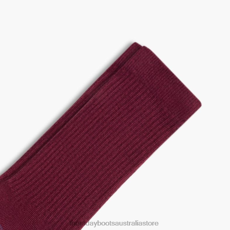 Accessories Oxblood Thursday Boots Women Sodello Classic Crew Sock J4B0D531