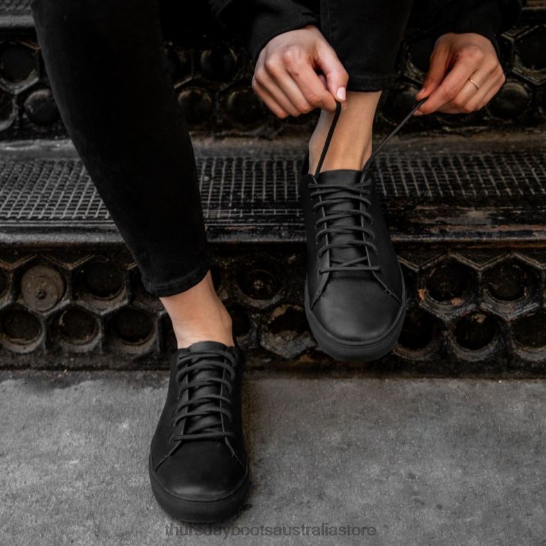 Shoes Black Vachetta Thursday Boots Women Premier Low Top J4B0D456