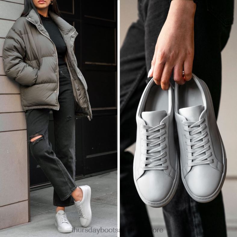 Shoes Light Grey Thursday Boots Women Premier Low Top J4B0D451